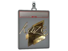 Sticker Slab | Kaze (Gold) | Boston 2018