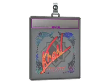 Sticker Slab | khaN (Holo) | Austin 2025