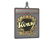Sticker Slab | Kursy (Gold) | Budapest 2025