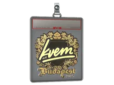 Sticker Slab | Kvem (Gold) | Budapest 2025