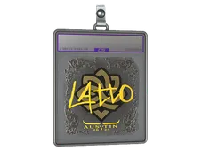 Sticker Slab | latto (Foil) | Austin 2025