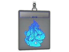 Sticker Slab | Liquid Fire