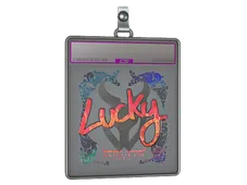 Sticker Slab | Lucky (Holo) | Austin 2025