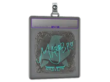 Sticker Slab | MAJ3R (Foil) | Austin 2025