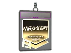 Sticker Slab | markeloff (Gold) | Cluj-Napoca 2015