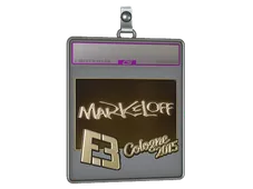 Sticker Slab | markeloff (Gold) | Cologne 2015