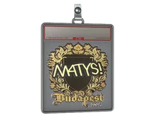 Sticker Slab | MATYS (Gold) | Budapest 2025