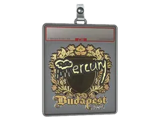 Sticker Slab | Mercury (Gold) | Budapest 2025