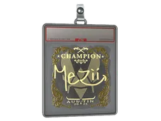 Sticker Slab | mezii (Gold, Champion) | Austin 2025