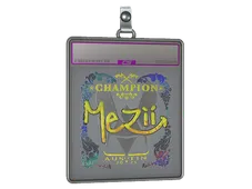 Sticker Slab | mezii (Holo, Champion) | Austin 2025