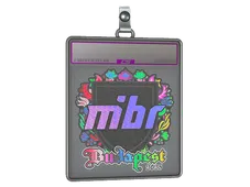 Sticker Slab | MIBR (Holo) | Budapest 2025