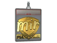 Sticker Slab | mir (Gold) | Krakow 2017