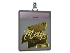 Sticker Slab | mou (Gold) | Atlanta 2017