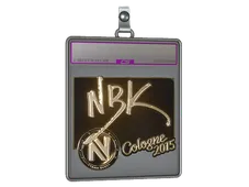 Sticker Slab | NBK- (Gold) | Cologne 2015
