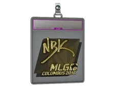 Sticker Slab | NBK- (Gold) | MLG Columbus 2016