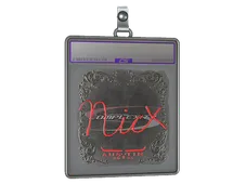 Sticker Slab | nicx (Foil) | Austin 2025