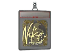 Sticker Slab | NiKo (Gold) | Austin 2025