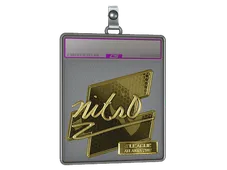 Sticker Slab | nitr0 (Gold) | Atlanta 2017