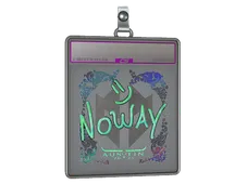 Sticker Slab | noway (Holo) | Austin 2025