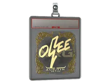 Sticker Slab | oSee (Gold) | Austin 2025