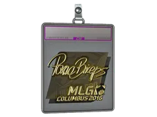 Sticker Slab | pashaBiceps (Gold) | MLG Columbus 2016