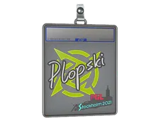Sticker Slab | Plopski | Stockholm 2021