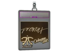 Sticker Slab | pronax (Gold) | Cologne 2015