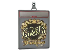 Sticker Slab | qikert (Gold) | Budapest 2025