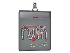 Sticker Slab | rain (Glitter) | Antwerp 2022