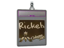 Sticker Slab | Rickeh (Gold) | Cologne 2015