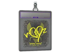 Sticker Slab | ropz (Foil) | Austin 2025