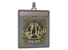 Sticker Slab | s1n (Gold) | Austin 2025