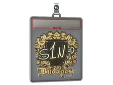 Sticker Slab | s1n (Gold) | Budapest 2025