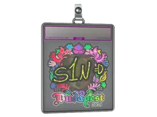Sticker Slab | s1n (Holo) | Budapest 2025