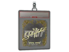 Sticker Slab | saffee (Gold) | Austin 2025