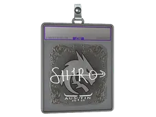 Sticker Slab | sh1ro (Foil) | Austin 2025