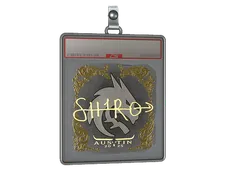 Sticker Slab | sh1ro (Gold) | Austin 2025