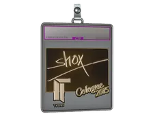 Sticker Slab | shox (Gold) | Cologne 2015