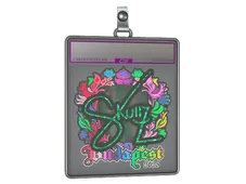 Sticker Slab | skullz (Holo) | Budapest 2025
