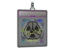 Sticker Slab | slaxz- (Holo) | Austin 2025