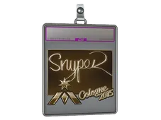 Sticker Slab | SnypeR (Gold) | Cologne 2015