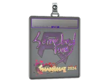 Sticker Slab | somebody (Glitter) | Shanghai 2024