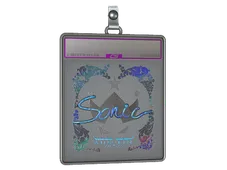 Sticker Slab | Sonic (Holo) | Austin 2025