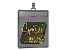 Sticker Slab | Spiidi (Gold) | MLG Columbus 2016
