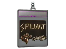 Sticker Slab | SPUNJ (Gold) | Cologne 2015