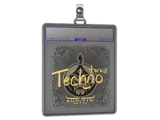 Sticker Slab | Techno4K (Foil) | Austin 2025