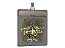 Sticker Slab | Techno4K (Gold) | Austin 2025