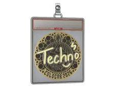 Sticker Slab | Techno4K (Gold) | Cologne 2026