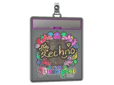 Sticker Slab | Techno4K (Holo) | Budapest 2025