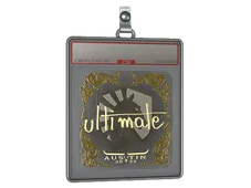 Sticker Slab | ultimate (Gold) | Austin 2025